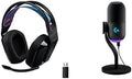 Logitech G535 Lightspeed Wireless Gaming Headset + Yeti GX Dynamic RGB Gaming Microphone with LIGHTSYNC, USB Mic - Black by Unknown