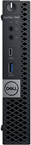Dell Optiplex 7060 Micro MFF Desktop PC Intel i7-8700T 6-Cores 2.40GHz 32GB DDR4 New 1TB M.2 NVMe SSD WiFi BT HDMI New KB & Mouse Windows 11 Pro (Renewed) - Image 3