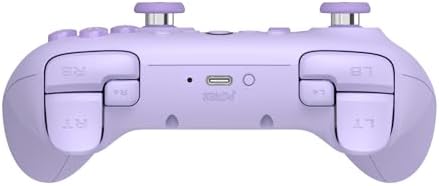 8Bitdo Ultimate 2C Wireless Controller for Windows PC and Android, with 1000 Hz Polling Rate, Hall Effect Joysticks and Triggers, and Remappable L4/R4 Bumpers (Purple) - Image 3