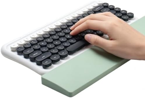 Sumgsn Green Keyboard Wrist Rest, Gel Wrist Pad for Keyboard 60%/68%/70% | Ergonomic Keyboard Wrist Pad, Comfort Support for Typing and Gaming - Image 5