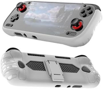 Case for Odin 3 Gaming Handheld, Thin Slim Lightweight&Stand&Scratch Proof Durable Protection Rubber TPU Cover (White). by Unknown