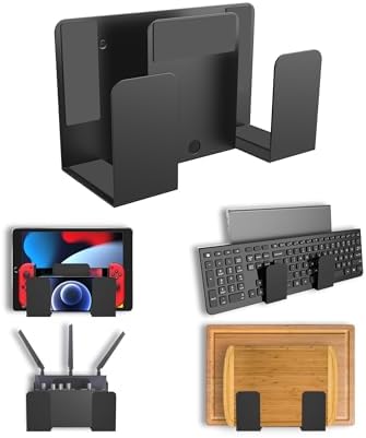 Universal Wall Mount for Laptop/Keyboard/Tablet, Black by NOTMBESTM