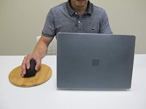 MOJO Beanbag Ergonomic Mousepad - Comfortable Mouse Pad for Sofa, Bed, Lap, Couch, and Anywhere Else (Bamboo Wood) - Image 7