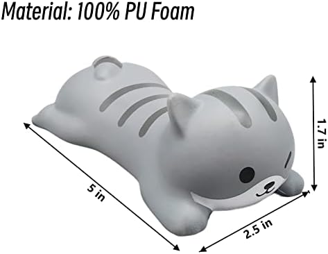 Cute Wrist Rest Mouse Pad Wrist Support, Cat Keyboard Wrist Rest, Soft Foam Wrist Rest for Computer Keyboard Carpal Tunnel Ergonomic Mouse Pad - Image 7