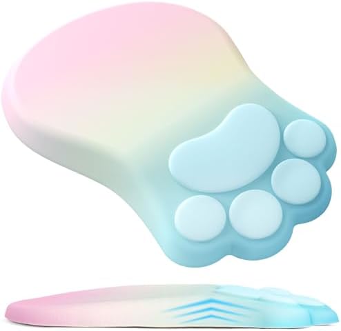 L-SPOUTTO Ergonomic Mouse Pad with Wrist Rest,Cute Mouse Pad Wrist Support by L-SPOUTTO