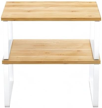 SONGMICS Cabinet Organizer Shelf, Set of 2 Spice Rack, Kitchen Storage - Image 8