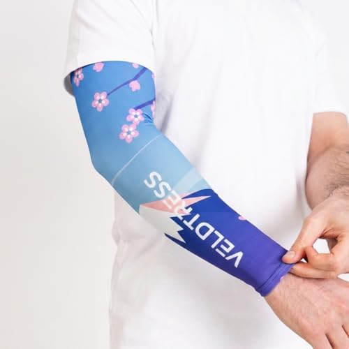 Gaming Arm Sleeve for PC Gamers - Breathable Wrist & Forearm Support, Ideal for FPS Aiming, Koi & Sakura Designs - Image 6