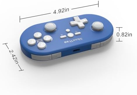 ShanWan Wireless Bluetooth Controller is Compatible With the Switch/Switch 2, Steam Deck, PC, Android, iPhone, iPad, and macOS. It Features Customizable Buttons and Macros, Motion Controls, linear Motor Vibration, Joysticks, Triggers, and a D-pad - Image 2