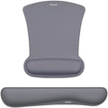 MOSISO Wrist Rest Support for Mouse Pad & Keyboard Set, Space Gray by MOSISO