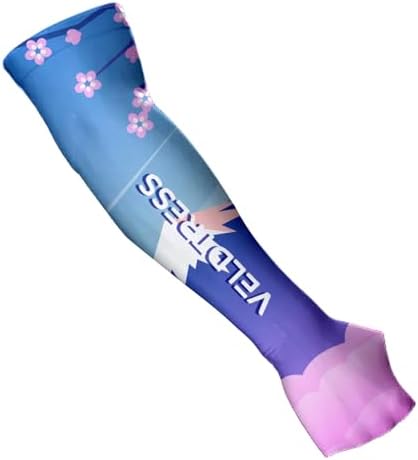 Gaming Arm Sleeve for PC Gamers - Breathable Wrist & Forearm Support, Ideal for FPS Aiming, Koi & Sakura Designs by Unknown