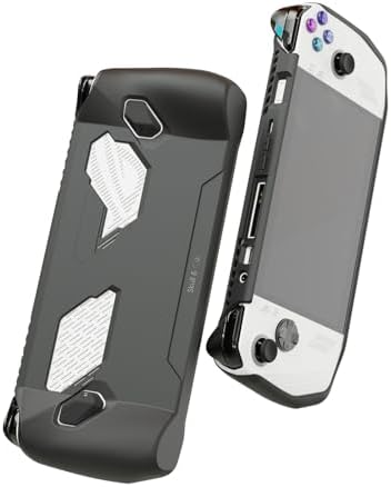 Skull & Co. GripCase Ally for ROG Ally (2023 Model): A Soft Protective Case with Textured Grips Full Protection and Stand, Shock-Absorption Non-Slip and Anti-Scratch Cover Design - Black by Unknown