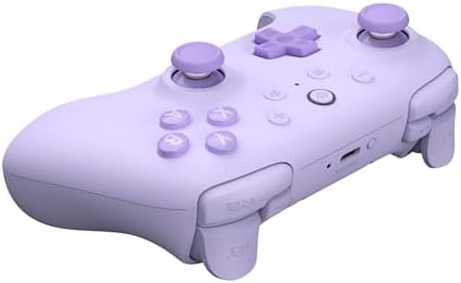 8Bitdo Ultimate 2C Wireless Controller for Windows PC and Android, with 1000 Hz Polling Rate, Hall Effect Joysticks and Triggers, and Remappable L4/R4 Bumpers (Purple) - Image 2
