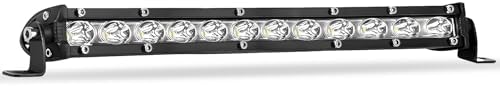 Zmoon 12 Inch LED Light Bar, 72W 8000LM Spot Flood Combo Beam, 6500K White by Zmoon
