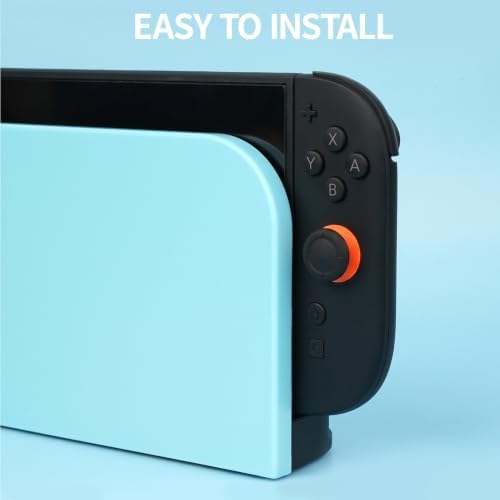 TIKOdirect Faceplate Cover for Nintendo Switch 2 Charging Dock, Hard PC Slim Shell Anti-Scratch [No Screwdriver Installation] Faceplate Protection Shell Case for Switch 2 Dock, Blue - Image 2
