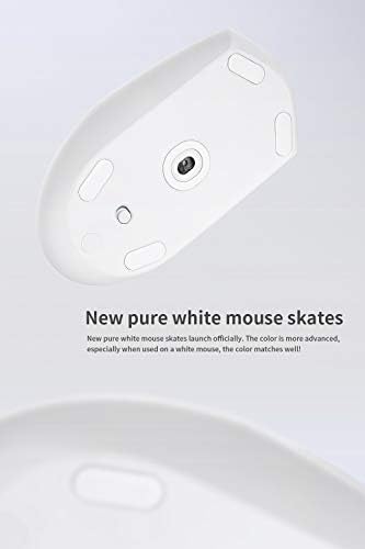 HOTLINEGAMES 2Sets 3.0 Plus Rounded Curved Edges Mouse Feet Skates Compatible with Ninjutso Sora Gaming Mouse feet Replacement (0.8mm, Smooth, PTFE) Pro Performance Upgrade - Image 3