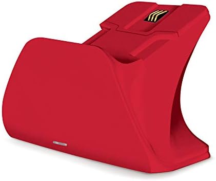 Controller Gear Pulse Red Universal Xbox Pro Charging Stand with 1100 Mah Rechargeable Battery, Charging Station for Xbox Series X|S and Xbox One - Image 2