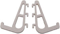 Replacement pair of mounting pegs compatible with IKEA SKADIS PEGBOARD - various colors and models - new 3d printed parts (White, 3 Hooks) by Handmade