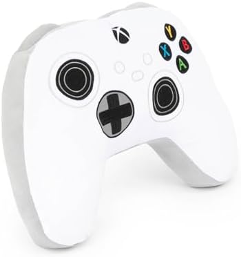 Xbox Controller Video Game Kids Plush Pillow Buddy for Boys, White - Image 2