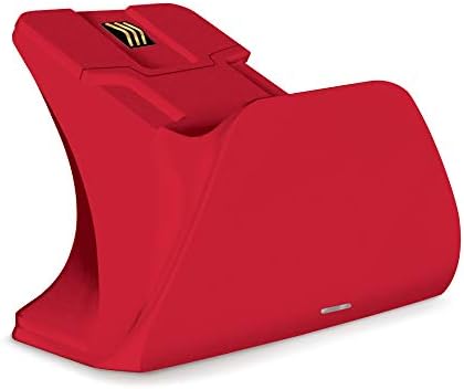 Controller Gear Pulse Red Universal Xbox Pro Charging Stand with 1100 Mah Rechargeable Battery, Charging Station for Xbox Series X|S and Xbox One - Image 4