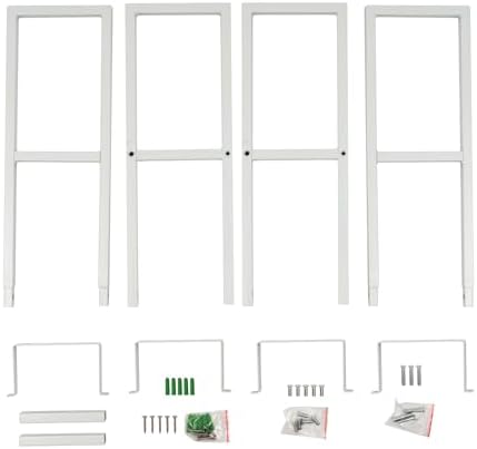 2 Pcs 34Inch CD DVD Storage Shelf Wall Mount Media Storage Rack,Video Game Organizer Shelf,White Floating Shelves for Home Bedroom Living Room Office - Image 6