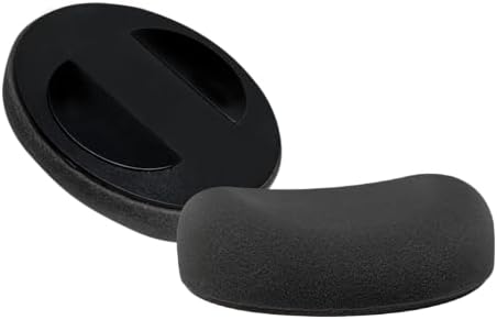 Comfy Glide Palm/Wrist Rest - Smooth Gliding Left and Right-Hand Ergonomic Memory Foam Wrist Support for Mouse or Keyboard - Anti-Fatigue - Stress and Pain Relief for Carpal Tunnel - Jet Black - Image 2