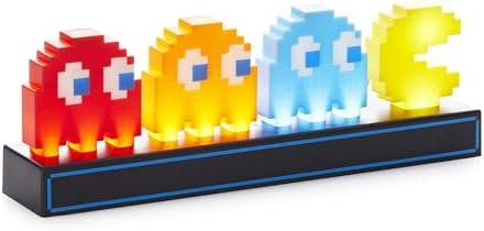 Pac Man and Ghosts Light, Pac Man Collectable Figure Lamp by Paladone