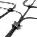 Magnetic Cable Organizer – Desktop Multipurpose Cord Keeper & Cable Management Clip for Home & Office (Black Cross 20Pcs) by Unknown