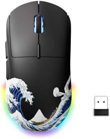 G57 Wireless Gaming Mouse, 8000 DPI, Black by Unknown
