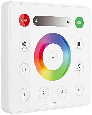BTF-LIGHTING RC3 RF Wireless LED Dimmer Remote by BTF-LIGHTING