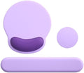 Mouse Pad with Keyboard Wrist Rest,Ergonomic Mousepad Support Set by VINEBURY