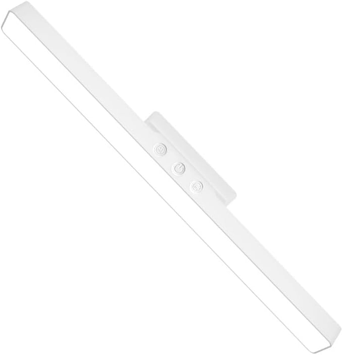 BY-J [2025 Upgraded Version Eye Protection Study Desk Lamp Student Desk Bedside Dressing Table Magnetic Wall-Mounted 42cm Long Cool Light Rechargeable Student Dormitory Children's Reading Light by BY-J