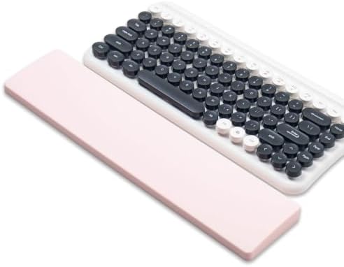 Sumgsn Pink Keyboard Wrist Rest, Gel Wrist Pad for Keyboard 60%/68%/70% | Ergonomic Keyboard Wrist Pad, Comfort Support for Typing and Gaming by Sumgsn