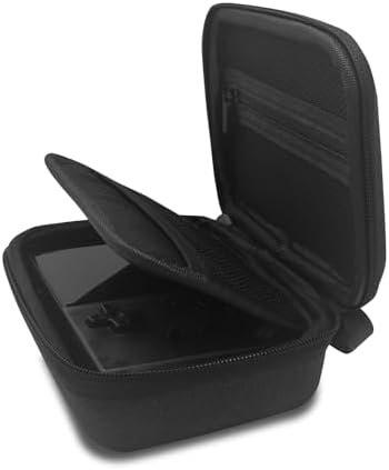 GameLo RG35XX Plus Case Portable Console Case for RG35XX Plus, Holds Game Console, Charging Cable, and Accessories, with Straps and D-Buckles, Lightweight, Compact, Easy to Carry, Black - Image 2