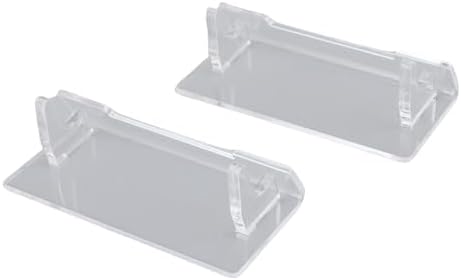 plplaaoo Handheld Game Console Holder Clear Acrylic Stand for New Game Watch Switch Phone Tablet Display Stand Sturdy Stable Modern Gaming Setup 11.2x4.8x3cm 2 Pack - Image 2