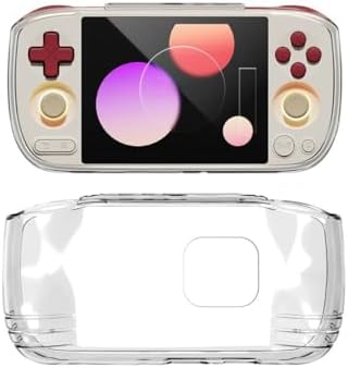 Protective Cover Case for AYANEO Pocket AIR Mini, Retroid Grip Case TPU Cover Sleeve Skin Shockproof Protector Shell for AYANEO Pocket AIR Mini Handheld Game Console (Transparent) by Unknown