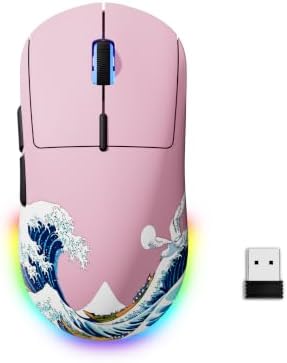 G57 Wireless Gaming Mouse, 8000 DPI, Pink by Unknown