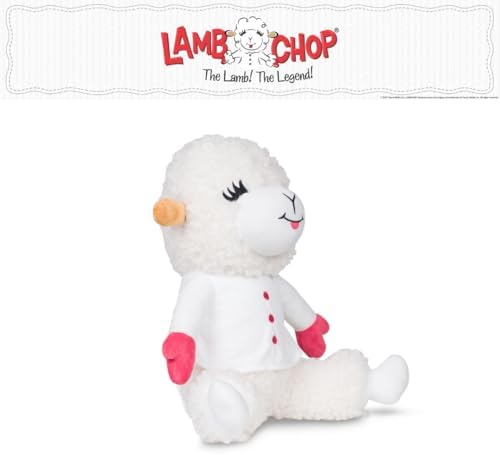 Lamb Chop Nostalgic Spring Cuddle Pillow, Super Soft & Cozy Plush, 14" Tall, (Officially Licensed Product) by Franco Collectibles - Image 6