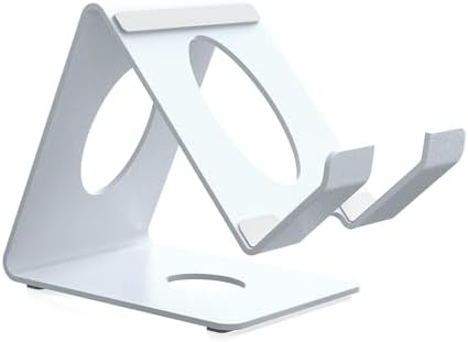 Friendly Space Saving Metal Stand Holder for Tablets and Handheld Devices Ergonomic Design Nonslip Base Aluminum Gaming Stand by Unknown