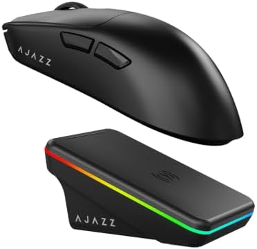 AJAZZ AJ200P MC 63g Ultra-Light Wireless Gaming Mouse, AI Voice Assistant by FIRSTBLOODONLYGAME