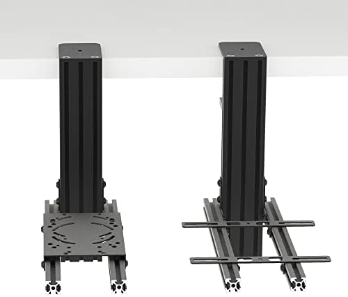 Hikig 2 Set Desk Mount for Flight Sim Game Joystick, Throttle and HOTAS Systems - Compatible With Logitech X56, X52, X52 Pro, Thrustmaster T-Flight HOTAS, T.16000M, TCA - Image 5