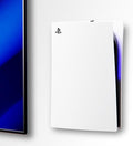 PS5 Wall Mount for PlayStation 5 Console - Sleek Hidden Design for Mounting Near or Behind TV, 2 Controller & Headset Holders Included (PS5 Original/PS5 Pro) by ALIENERGY