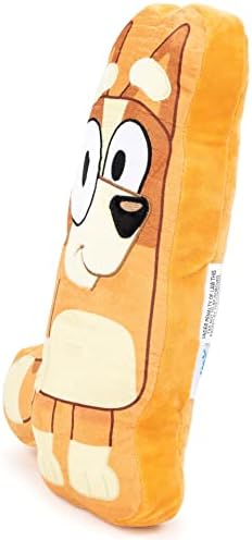 Jay Franco Bluey Bingo Shaped Decorative Pillow - Kids Super Soft Throw Plush Pillow - Measures 14 Inches (Official Bluey Product) - Image 3