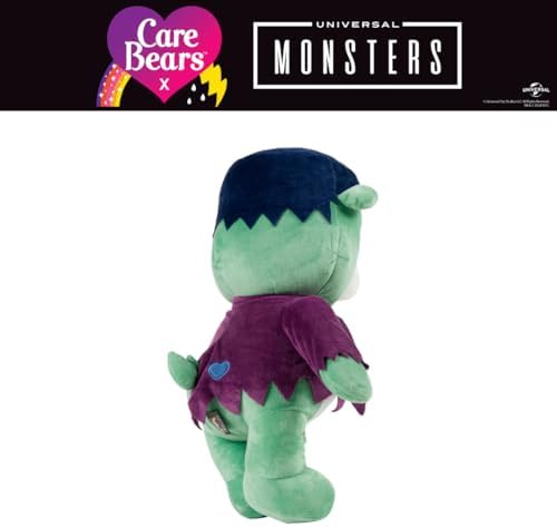 Care Bears x Universal Monsters Grumpy Bear Frankenstein Monsters Halloween Bedding Super Soft Cozy Decorative Cuddle Pillow, (Officially Licensed Product) By Franco Collectibles - Image 6