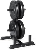 CAP 2-inch Olympic Bumper Plate Weight Set | 100-370 lbs | Multiple Colors | Storage Rack Optional by CAP