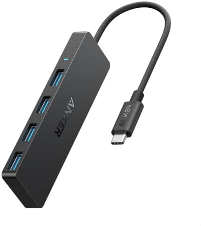 Anker USB C Hub, 4-in-1 USB Splitter, USB Extender, Computer Accessories by Unknown
