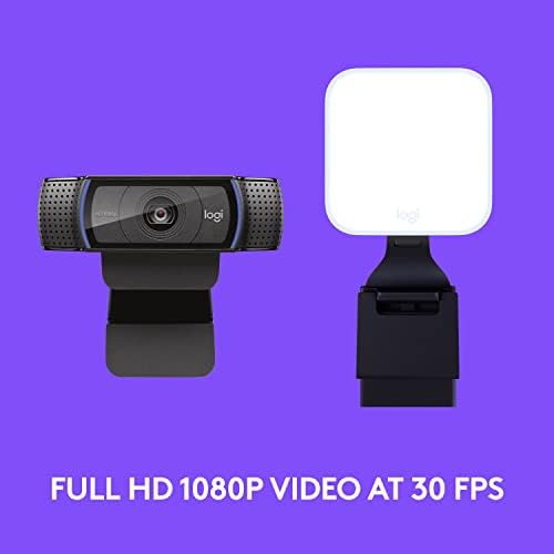 Logitech C920x HD Pro + Logitech for Creators Litra Glow - The Perfect Solution for Great on-Camera Looks - Image 3