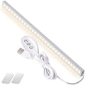 DWEPTU USB Powered Under Cabinet Lighting, 12" Tool-Free Mount Dimmable LED Strip for Pantry & Workspace by DWEPTU