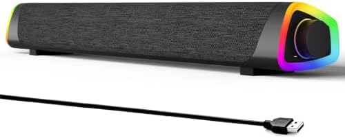 SOULION R30 Plus Bluetooth Computer Speakers, Wired USB Powered Plug & Play by SOULION