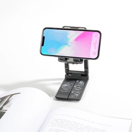 Cell Phone Stand with Phone Cooler, Desktop Phone Live Streaming Solution with Phone Cooling Fan, Height Adjustable Phone Cooler Stand with Colorful RGB Lights for Gaming () - Image 5