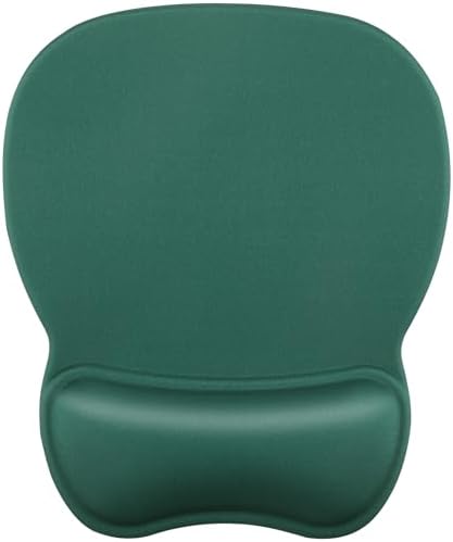 MROCO Ergonomic Mouse Pad with Gel Wrist Rest, 9.4 x 8.1 in, Forest Green by MROCO